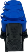 фото Удлинитель iTOK i-CONNECT-COLOR-SUR-PVS-325-3-54-20-BLUE