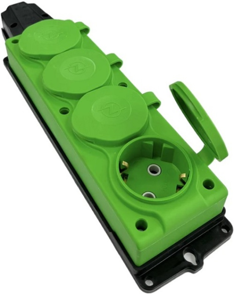 фото Удлинитель силовой iTOK i-CONNECT-COLOR-SUR-PVS-315-3-54-30-GREEN в Уфе