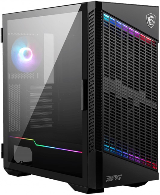 

Корпус eATX MSI MPG VELOX 100P AIRFLOW черный, без БП, боковая панель из закаленного стекла, 2*USB 3.2, USB 3.2 Type C, audio, MPG VELOX 100P AIRFLOW