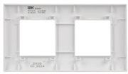 фото Рамка двойная IEK SK-M22-K01