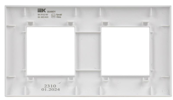 фото Рамка двойная  IEK SK-M22-K01 в Казани