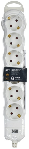 фото Колодка удлинителя  IEK WYP10-D-KP-16-06-ZS-K01 в Омске
