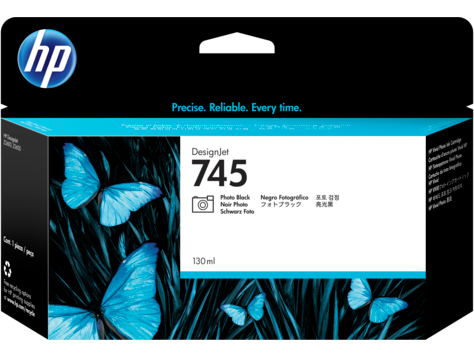 

Картридж HP 745 F9J98A для фотопечати HP DesignJet, 130ml, черный, 745