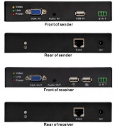 фото Удлинитель KVM NST NS-HDU-VGA-KVM-AR