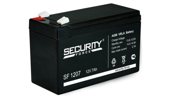 фото Аккумулятор  Security Force 12 В, 7 Ач в Уфе