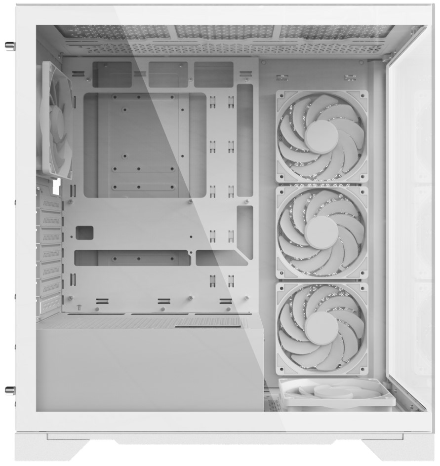 

Корпус ATX ADATA XPG INVADER X BTF White без БП, боковая панель из закленного стекла, 5*120mm fan, 2*USB 3.2, USB Type-C, audio, INVADER X BTF White