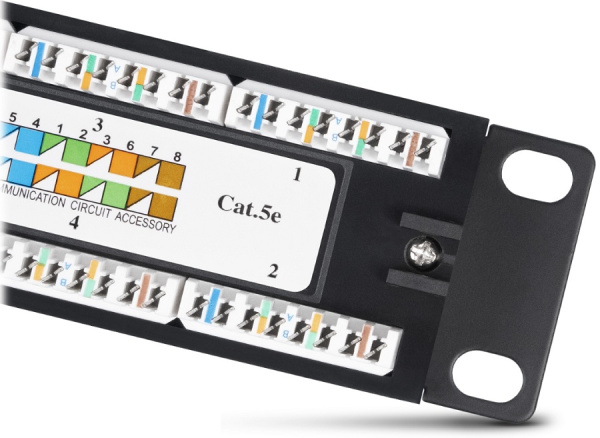 фото Патч-панель  Cabeus PL-12-Cat.5e 10"-Dual в Санкт-Петербургe