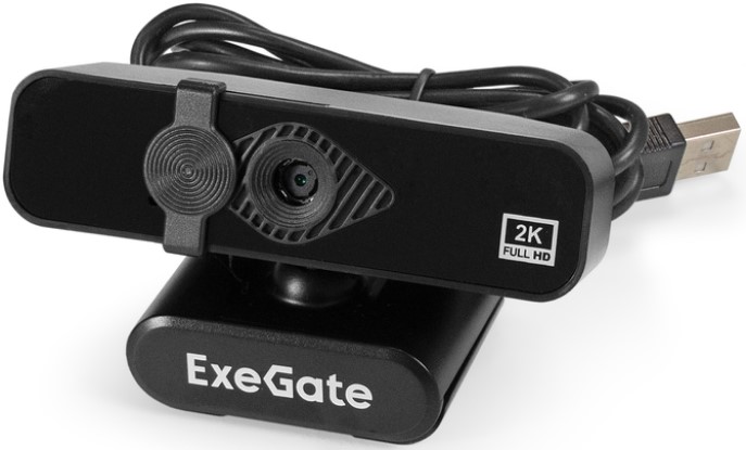 

Веб-камера Exegate Stream С958 2K EX296324RUS 1/3.2" 5Мп, 2592x1944, 30fps, 4-линзовый объектив, автофокус, USB, микрофон, кабель 1,3 м, Windows® 7/8/, Stream С958 2K