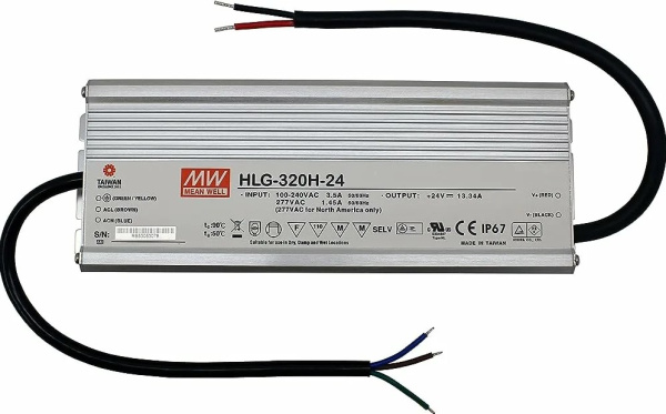 фото Драйвер светодиодный  Mean Well HLG-320H-24 в Уфе