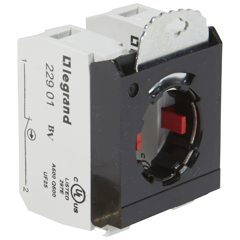 

Комплектующий блок Legrand 022973 Osmoz - для кнопок, для комплектации, без подсветки, под винт, 2Н.З. + 3-постовой монт. адаптер, 022973