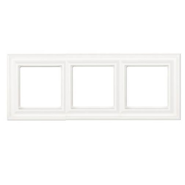 

Рамка Jung EPD483WW 3-ая EcoProfi DECO белая, EPD483WW