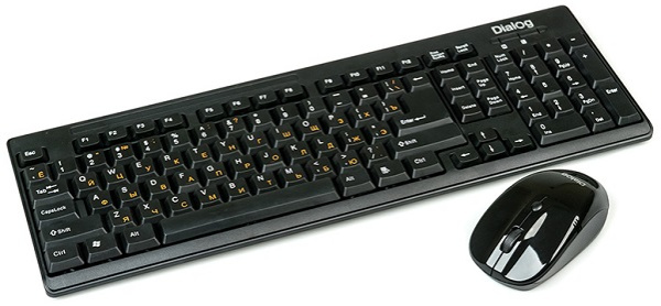 фото Клавиатура и мышь Dialog KMROP-4010U black USB
