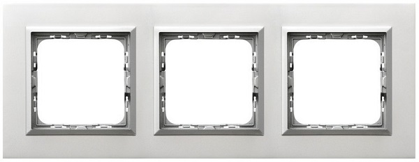 

Рамка Ospel R-3RAC/35/38 тройная, алюминий, R-3RAC/35/38
