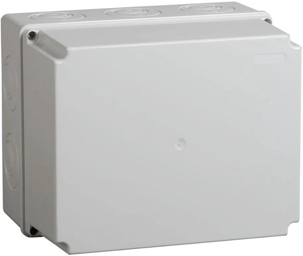 

Коробка распределительная IEK UKO10-240-195-165-K41-44 КМ41273 о/п 240х195х165мм IP44 серая, UKO10-240-195-165-K41-44