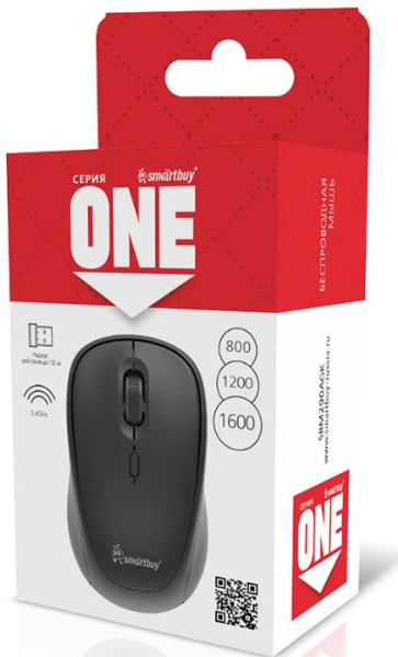 фото Оптическая светодиодная мышь SmartBuy ONE 290AG, Черный, [SBM290AGK] в Воронеже