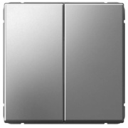 фото Выключатель двухклавишный  Systeme Electric GAL000951