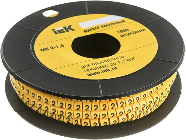 фото Маркер на кабель  IEK UMK00-2 в Омске