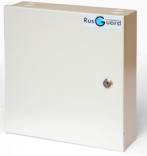 

Контроллер RusGuard ACS-105-CE-BM в металлическом корпусе с замком, встроенный блок питания на 2,5А (место для установки АКБ 7Ач), TM, Wiegand-26/37/4, ACS-105-CE-BM