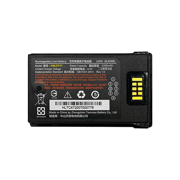 

Аккумулятор Urovo HBLDT47-S для RT40, 3.85V, 5200mAh, HBLDT47-S