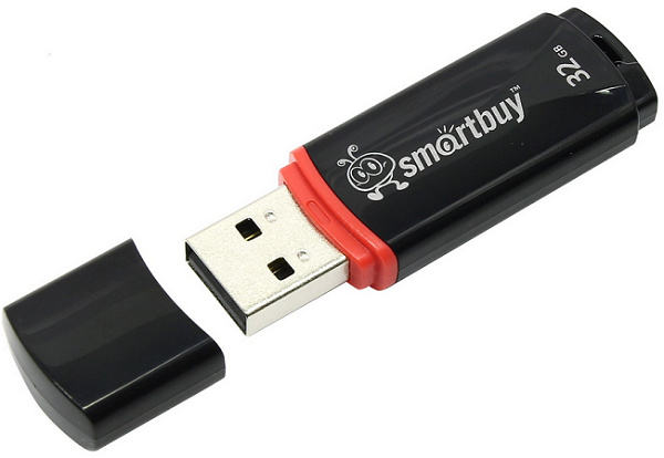 фото Накопитель USB 2.0 32GB SmartBuy SB32GBCRW-K в Самаре