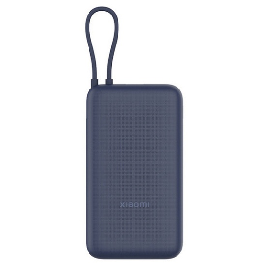 

Аккумулятор внешний Xiaomi 33W Power Bank BHR8975GL 20000mAh (Integrated Cable) Blue GL, 33W Power Bank