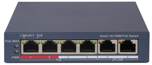 фото Коммутатор управляемый HIKVISION DS-3E1106P-EI в Красноярске