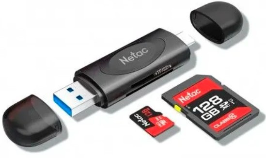 фото Карт-ридер внешний Netac NT09WK14-30BK в Омске