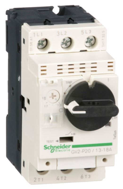 

Автоматический выключатель Schneider Electric GV2P20 с комбинированным расцепителем (13-18А), GV2P20
