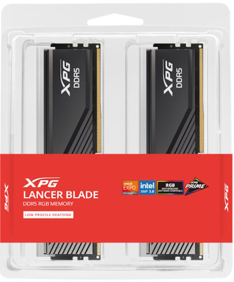 фото Модуль памяти DDR5 32GB (2*16GB) ADATA AX5U6000C3016G-DTLABRBK в Уфе