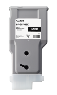 

Картридж Canon PFI-207 MBK 8788B001 черный матовый для для iPF680/685/780/785 300ml, PFI-207 MBK