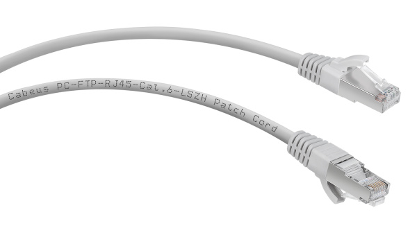 фото Кабель патч-корд F/UTP 6 кат. 1.5м Cabeus PC-FTP-RJ45-Cat.6-1.5m-LSZH в Уфе