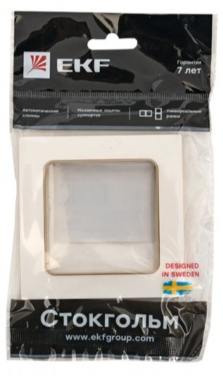 фото Рамка одинарная  EKF EYM-G-302-10 в Екатеринбурге