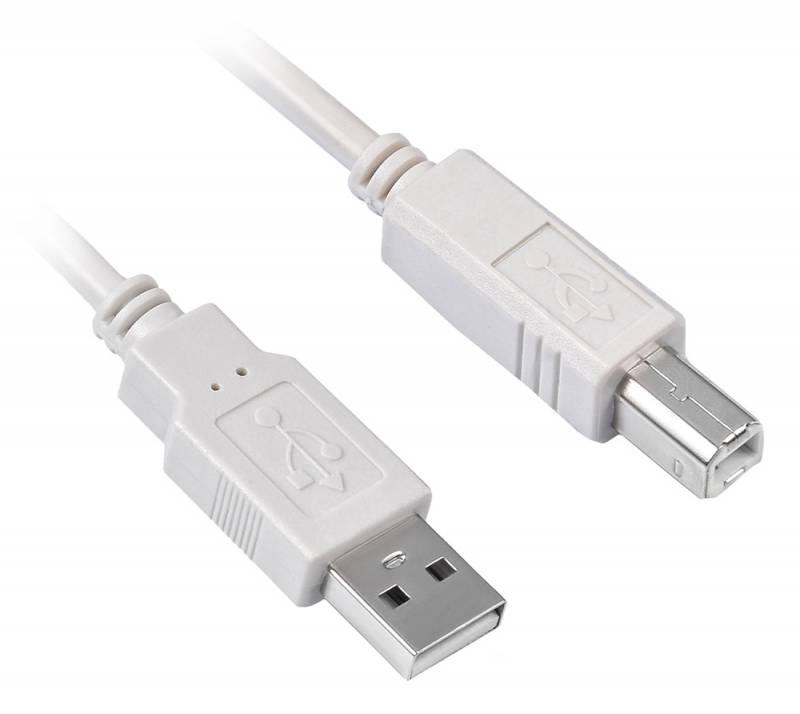 

Кабель интерфейсный USB 2.0 Buro USB2.0-AM/BM-5M-MG USB A(m) USB B(m) 5м феррит.кольца 817262, USB2.0-AM/BM-5M-MG