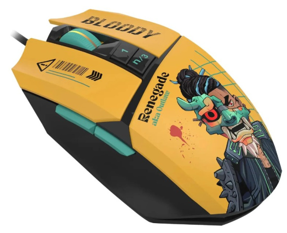 фото Мышь  A4Tech Bloody W63 Max Renegade в Красноярске