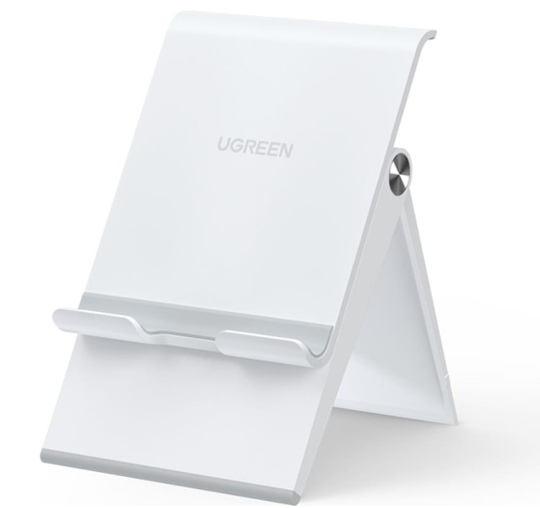 

Подставка UGREEN 80704 регулируемая для телефонов и планшетов, белая, 80704