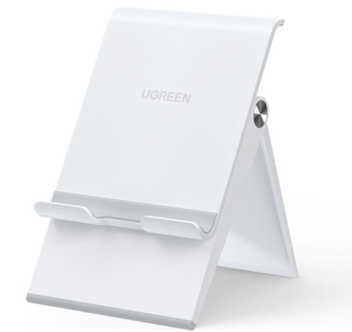 Изображение товара Подставка для смартфонов UGreen 80704 до 7.2 дюймов белая стол