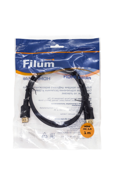фото Кабель интерфейсный HDMI Filum FL-CL-HM-HM-1M в Екатеринбурге