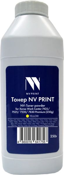фото Тонер+девелопер  NVP NV-XR7425-PR-250gY в Волгограде