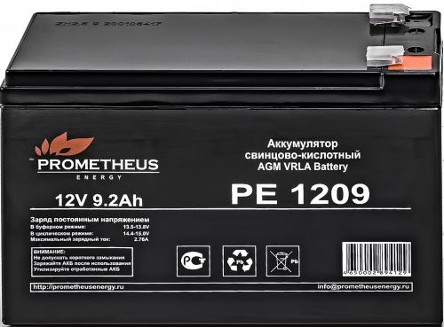 фото Батарея для ИБП PROMETHEUS ENERGY РЕ1209 в Уфе