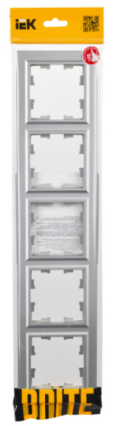 фото Рамка пятерная  IEK BR-M52-12-K47 в Уфе