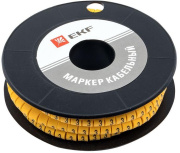 фото Маркер на кабель EKF plc-KM-1.5-3