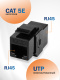 фото Адаптер проходной Filum FL-KJ-U5E-RJ45-RJ45-BK в Воронеже