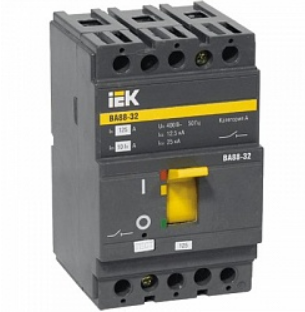 Изображение товара Автоматический выключатель IEK ВА88-32 для защиты цепей до 32 А