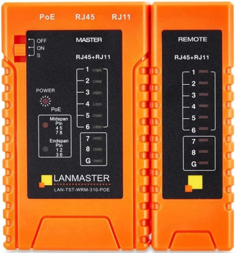 фото Тестер  Lanmaster LAN-TST-WRM-310-POE в Челябинске
