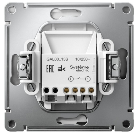 фото Выключатель кнопочный  Systeme Electric GAL000915S в Красноярске
