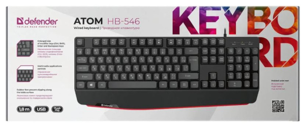 фото Клавиатура  Defender ATOM HB-546 RU в Красноярске