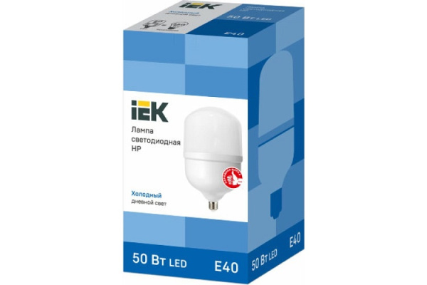 фото Лампа светодиодная IEK LLE-HP-50-230-65-E40 в Омске