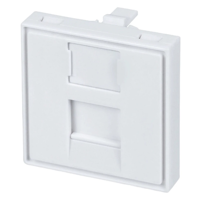 

Вставка Cabcoil CC-45-1M Mosaic 45х45 для одномодульного формата Keystone Jack типа rj-45, rj-12, CC-45-1M