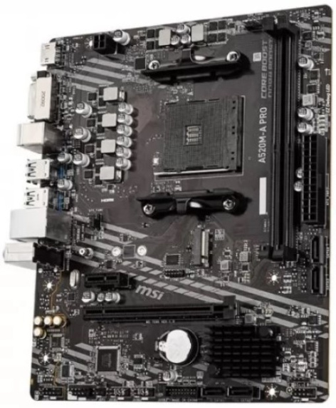 фото Материнская плата mATX MSI A520M-A PRO (УЦЕНЕННЫЙ) в Волгограде