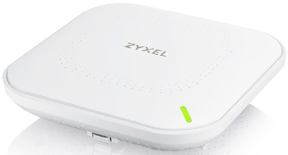 

Точка доступа ZYXEL NebulaFlex NWA50AX WiFi 6, 802.11a/b/g/n/ac/ax (2,4 и 5 ГГц), MU-MIMO, антенны 2x2, до 575+1200 Мбит/с, 1xLAN GE, PoE, без поддерж, NebulaFlex NWA50AX